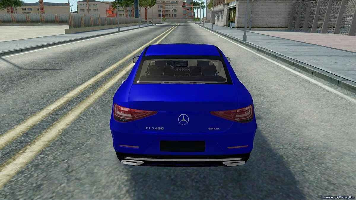 Mercedes-Benz CLS450 4matic 2018 / GTA San Andreas