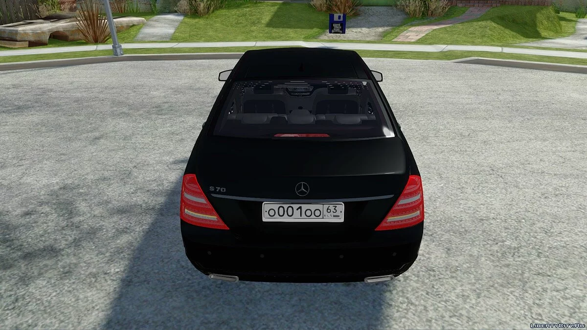 梅赛德斯-奔驰S70 W221 / GTA San Andreas