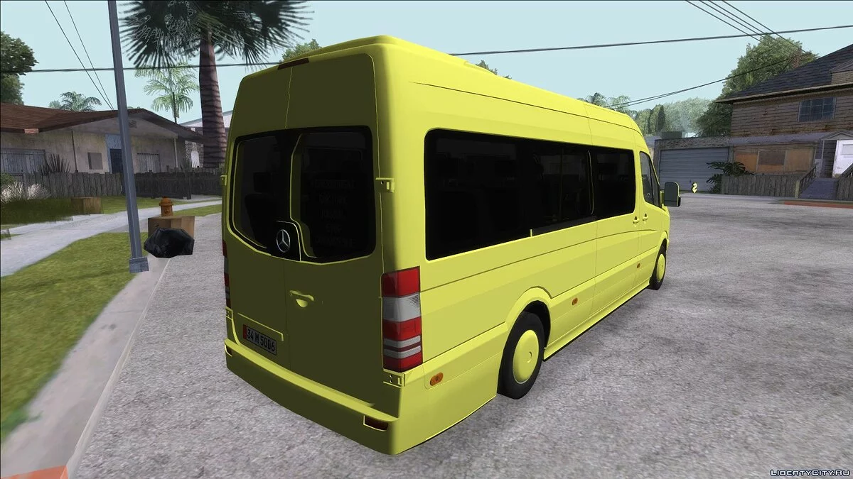 梅赛德斯-奔驰 Sprinter Eyüp Dolmuş / GTA San Andreas