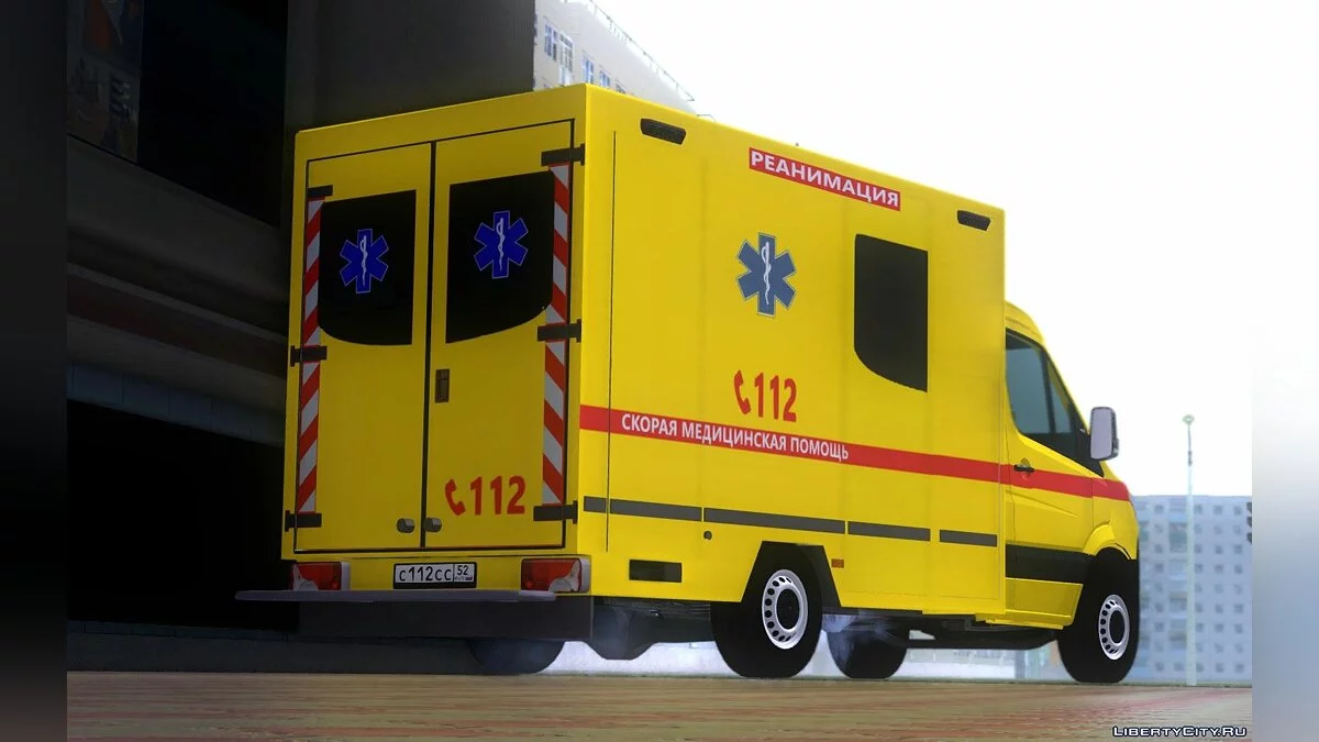 Mercedes-Benz Sprinter Réanimation / GTA San Andreas