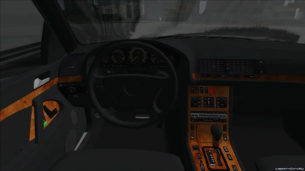 Mercedes-Benz w140 600SEL / GTA San Andreas