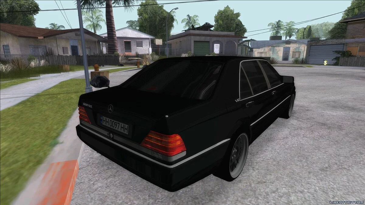 Mercedes-Benz w140 600SEL / GTA San Andreas