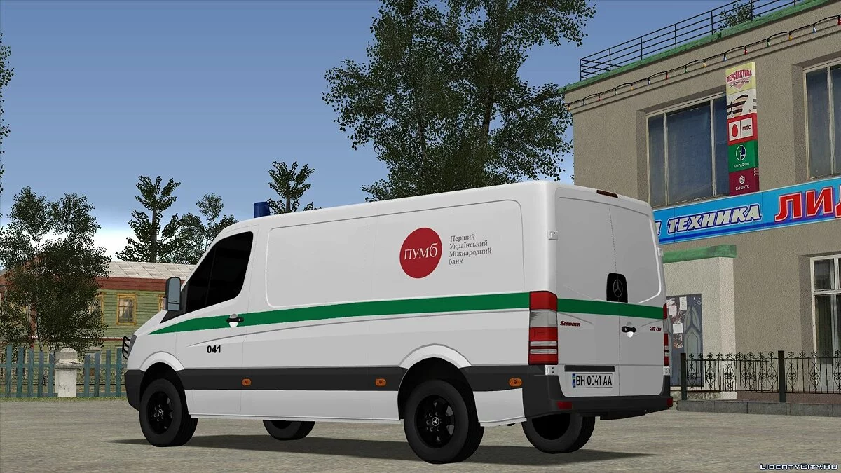 Mercedes Sprinter Caisse / GTA San Andreas