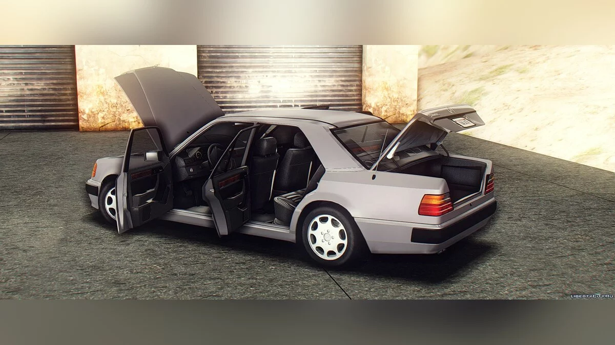 Mercedes-Benz 500E (W124) de 1992 / GTA San Andreas