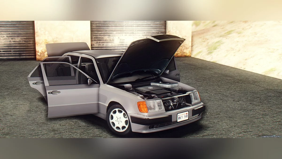 Mercedes-Benz 500E (W124) de 1992 / GTA San Andreas