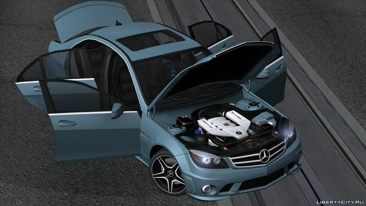 Mercedes-Benz C 63 (W204) 2010 / GTA San Andreas
