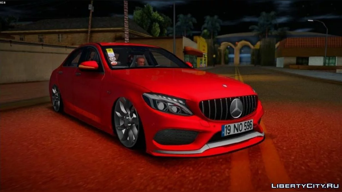 Mercedes-Benz C200 W205 AMG / GTA San Andreas