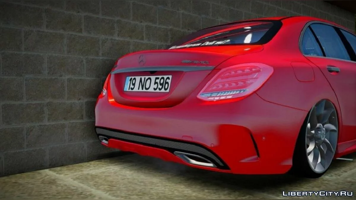 Mercedes-Benz C200 W205 AMG / GTA San Andreas