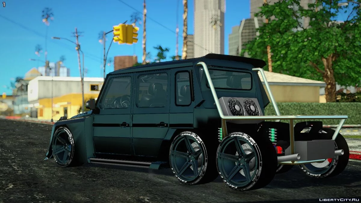 Mercedes-Benz G63 AMG 6x6 / GTA San Andreas