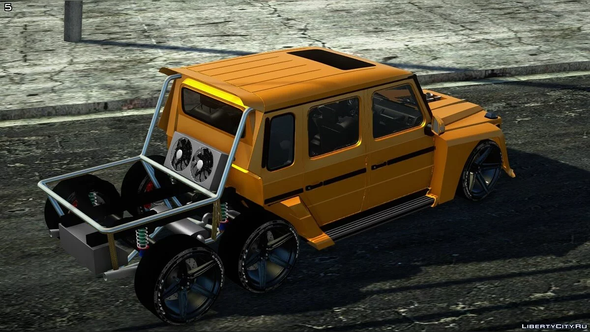 Mercedes-Benz G63 AMG 6x6 / GTA San Andreas