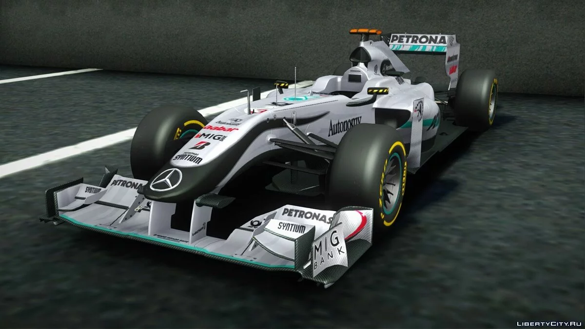 Mercedes-Benz MGP W01 / GTA San Andreas
