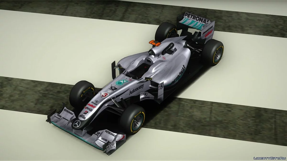 Mercedes-Benz MGP W01 / GTA San Andreas