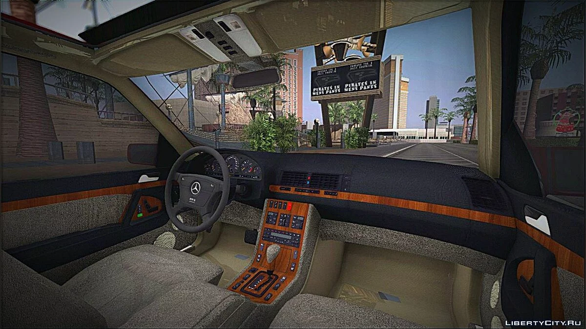 梅赛德斯-奔驰 W140 S600 Stock / GTA San Andreas