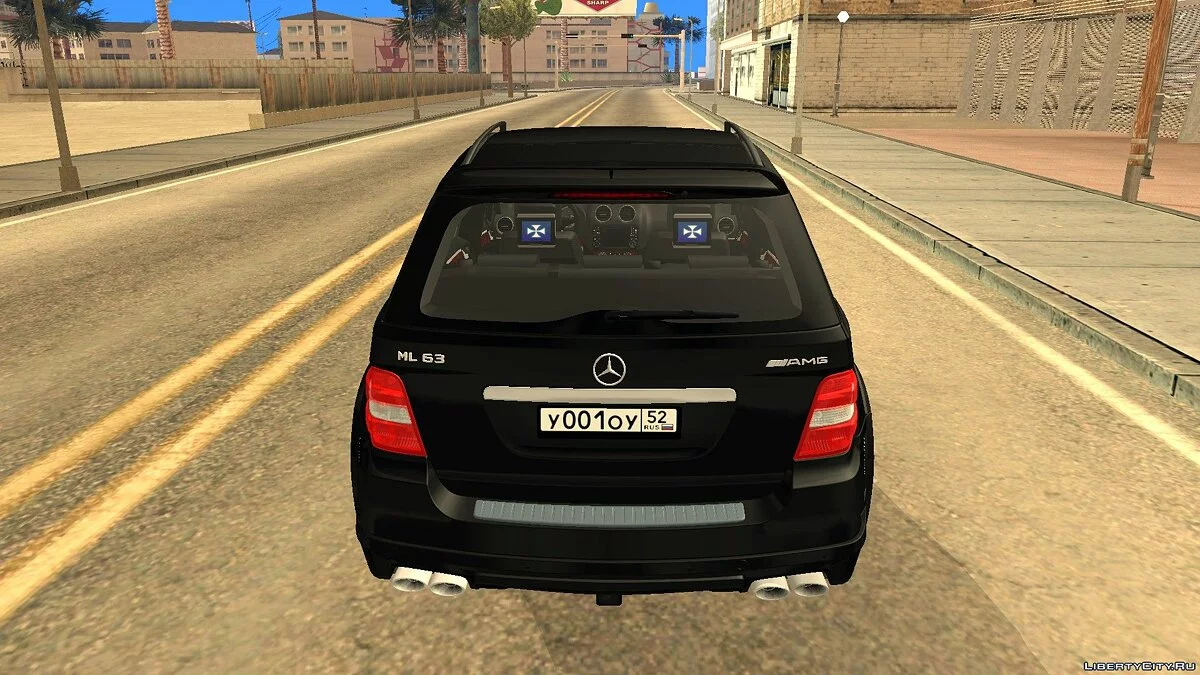 2009 Mercedes-Benz ML63 AMG Brabus Tuning / GTA San Andreas