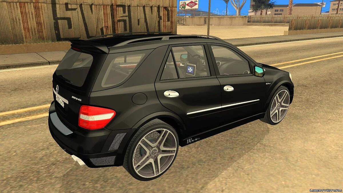 2009 Mercedes-Benz ML63 AMG Brabus Tuning / GTA San Andreas