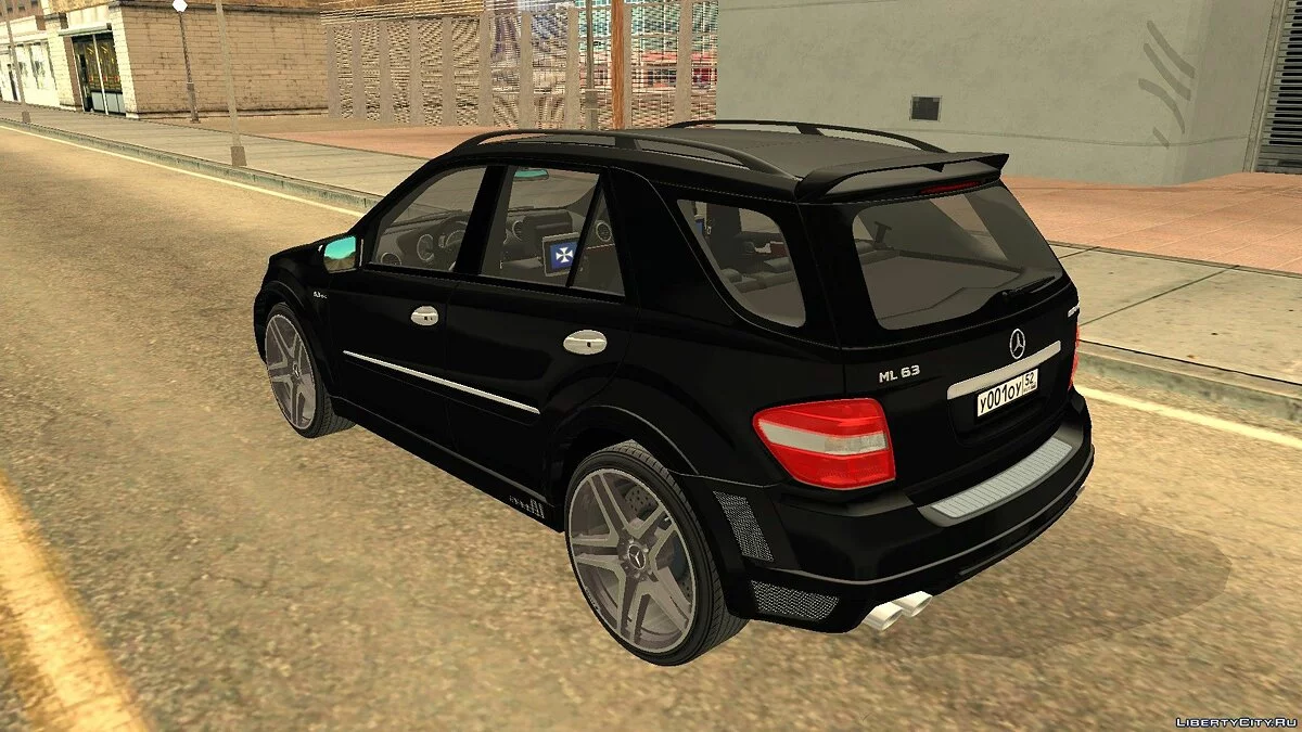 2009 Mercedes-Benz ML63 AMG Brabus Tuning / GTA San Andreas
