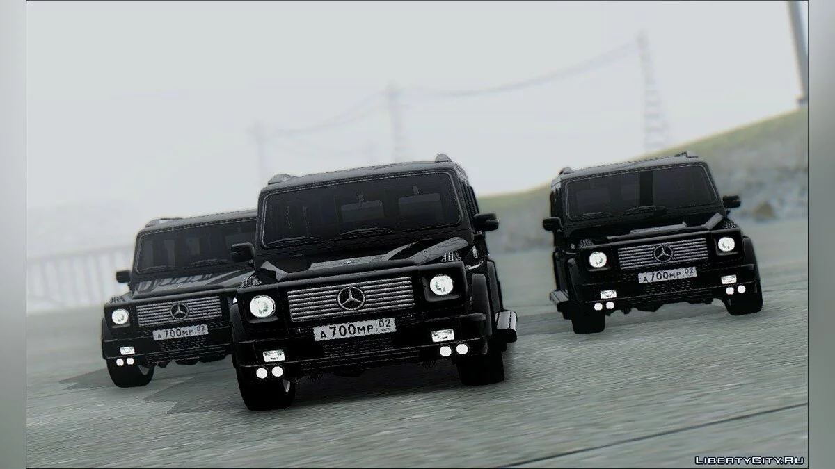 مرسيدس-بنز G55 XXL / جي تي إيه سان أندرياس
