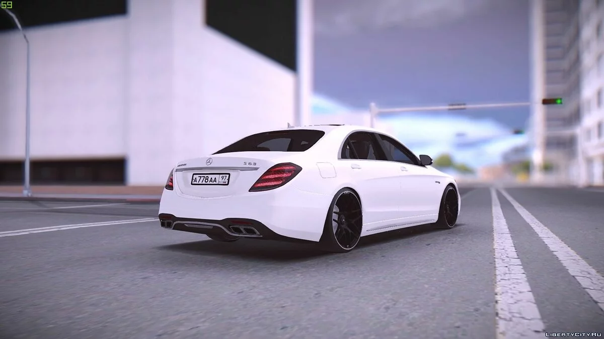 مرسيدس-بنز S63 AMG 2018 / جي تي إيه سان أندرياس