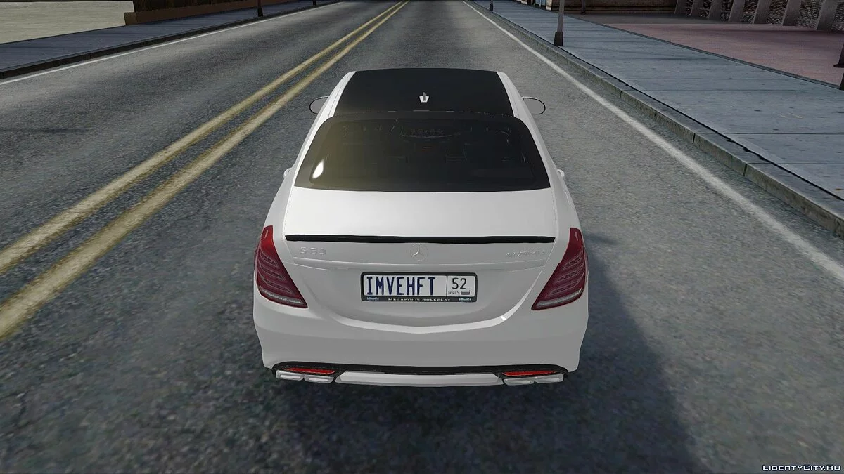 Mercedes-Benz S63 W222 / GTA San Andreas