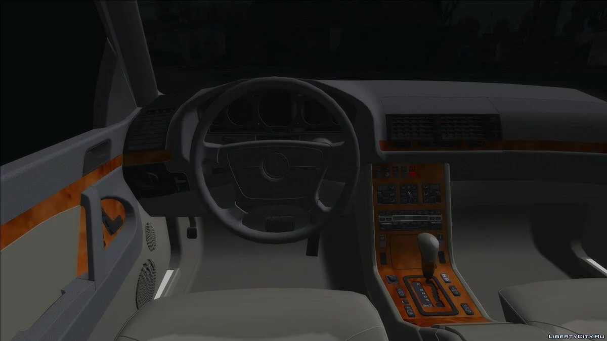 Mercedes-Benz W140 S600 TUNING / GTA San Andreas