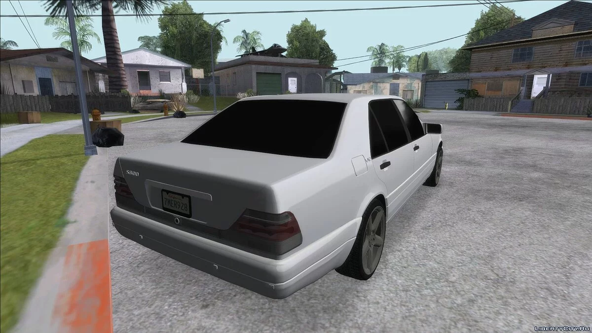Mercedes-Benz W140 S600 TUNING / GTA San Andreas