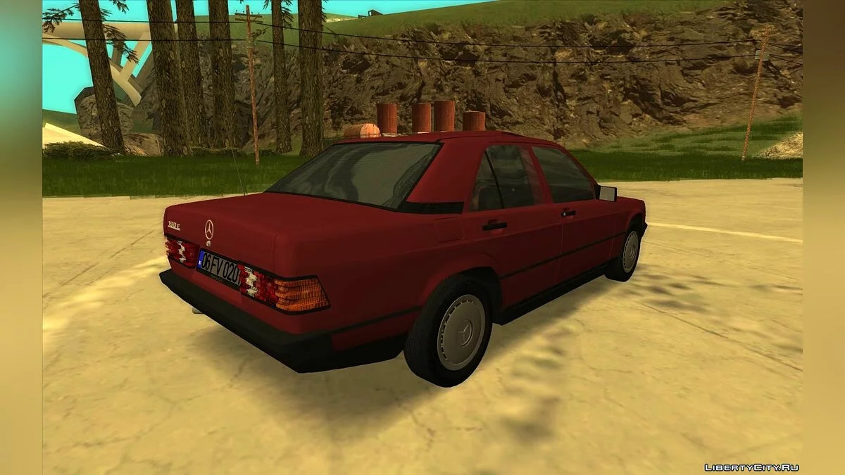 Mercedes-Benz W201 190E 1984 / GTA San Andreas