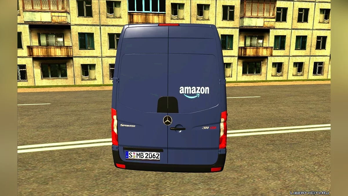 2020 Mercedes-Benz Sprinter Pengiriman Amazon / GTA San Andreas
