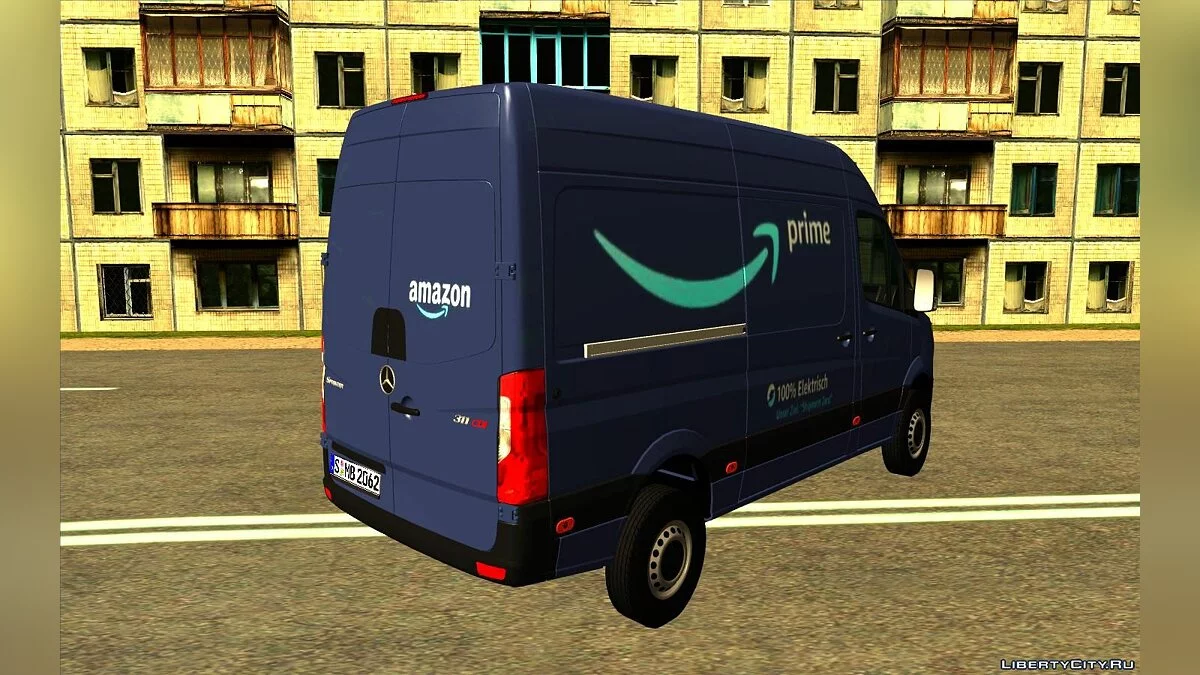 2020 Mercedes-Benz Sprinter Pengiriman Amazon / GTA San Andreas