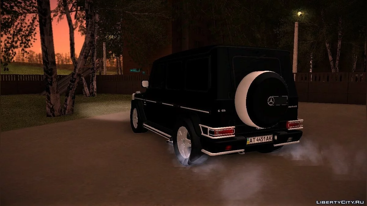 مرسيدس بنز G55 AMG / جي تي إيه سان أندرياس