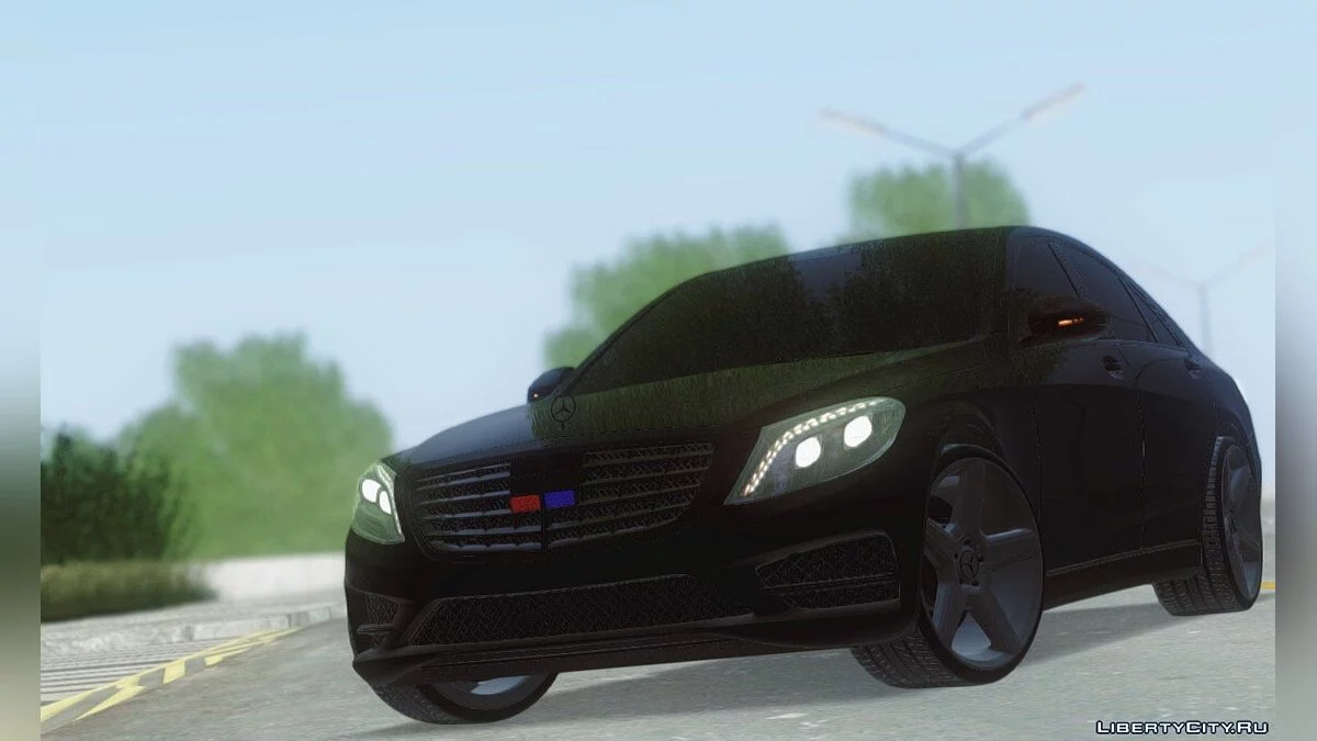 Mercedes-Benz S63 AMG 222 / GTA San Andreas