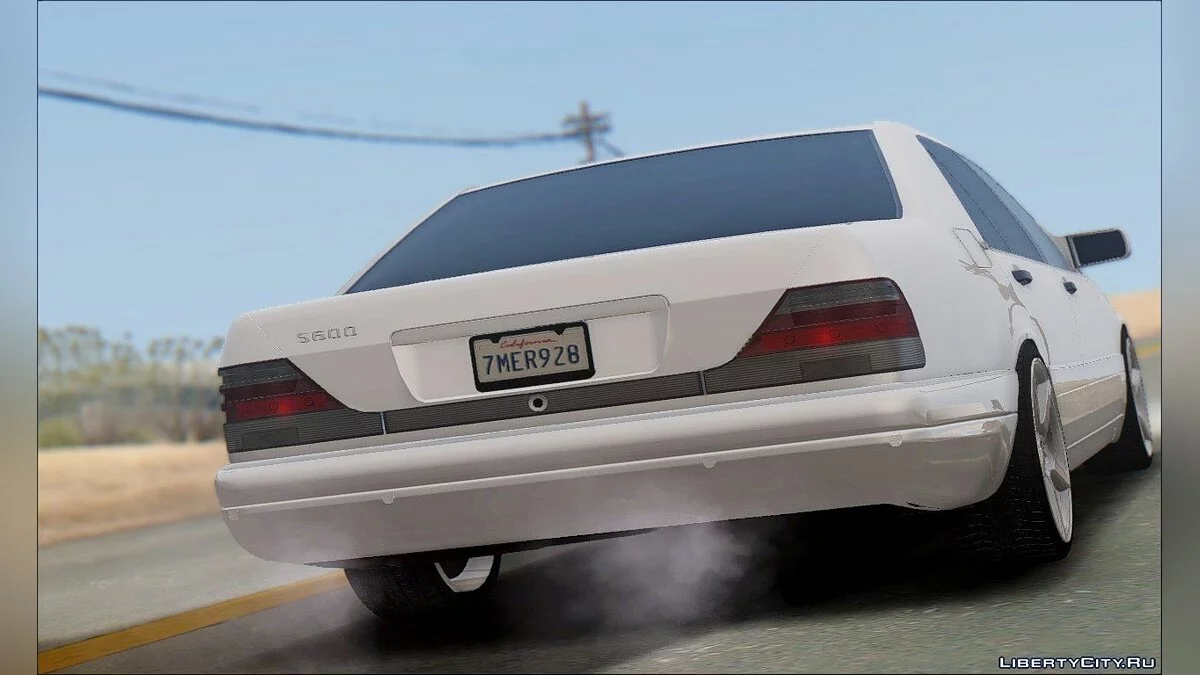 Mercedes-Benz W140 S600 ТЮНІНГ / GTA San Andreas