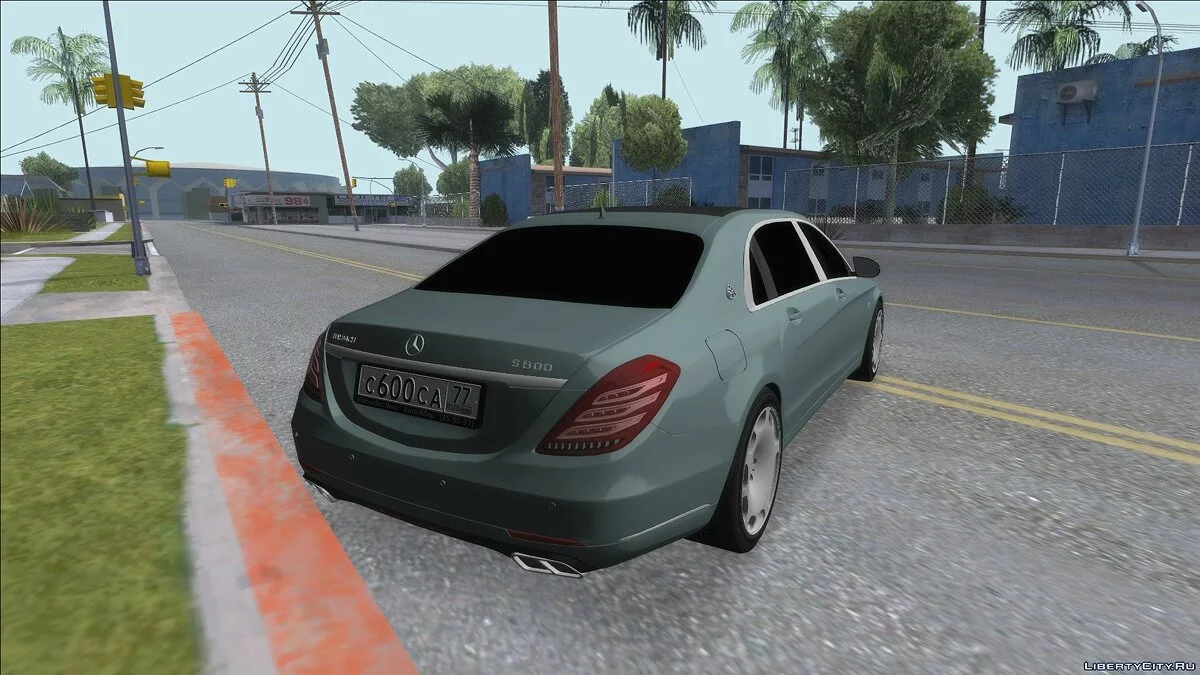 Mercedes-Maybach S600 X222 Exclusive / GTA San Andreas