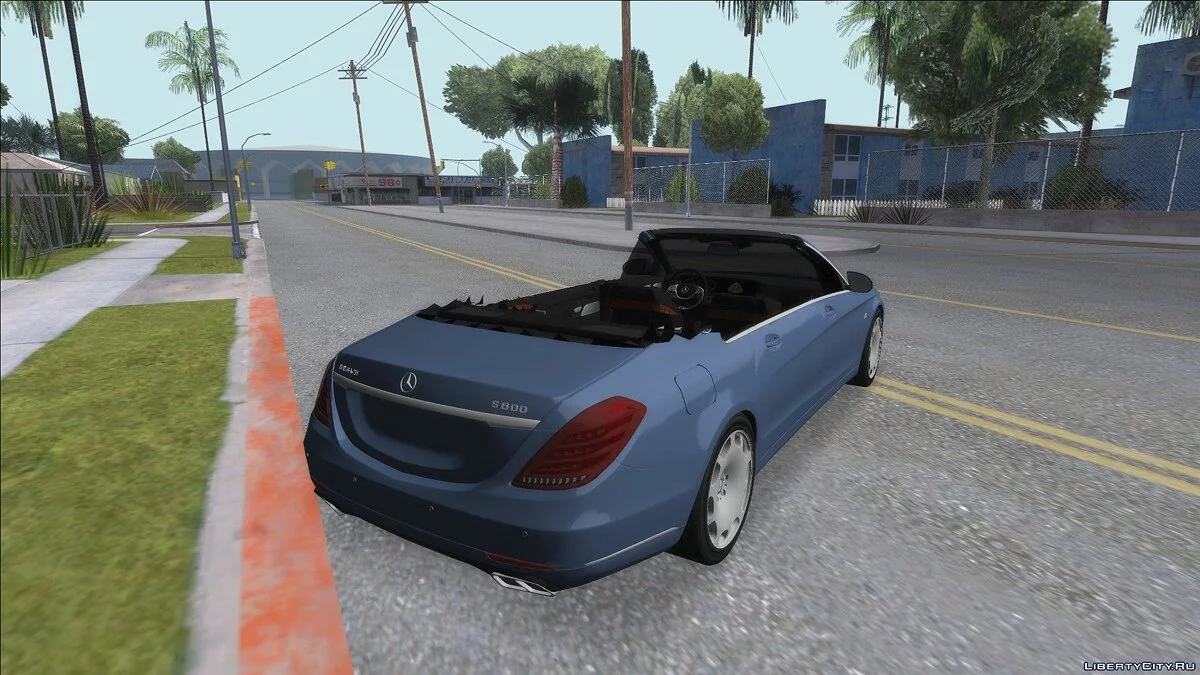 Mercedes-Maybach S600 X222 / GTA San Andreas