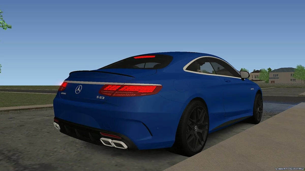 Mercedes-Benz AMG S63 Coupe 4MATIC+ / GTA San Andreas