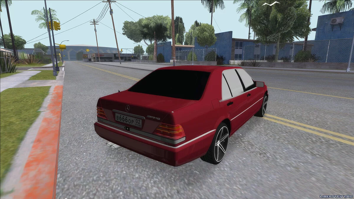 Мерседес-Бенц MB W140 1999 / GTA San Andreas