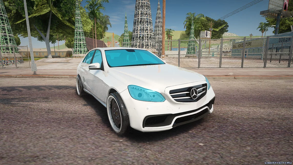 Mercedes-Benz E63 AMG / جي تي إيه سان أندرياس
