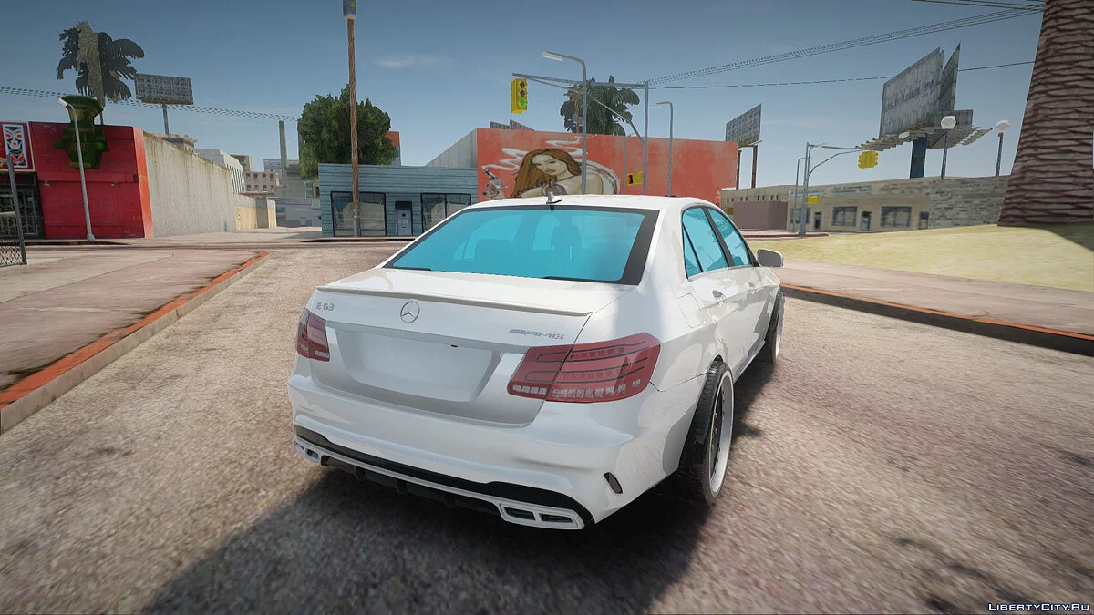 Mercedes-Benz E63 AMG / جي تي إيه سان أندرياس