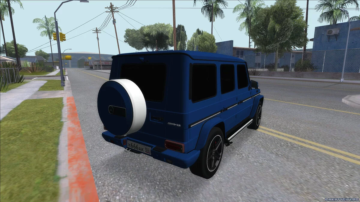 Mercedes-Benz G55 / GTA San Andreas