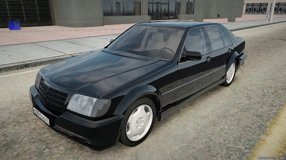 奔驰 S600 w140 Brabus / GTA San Andreas