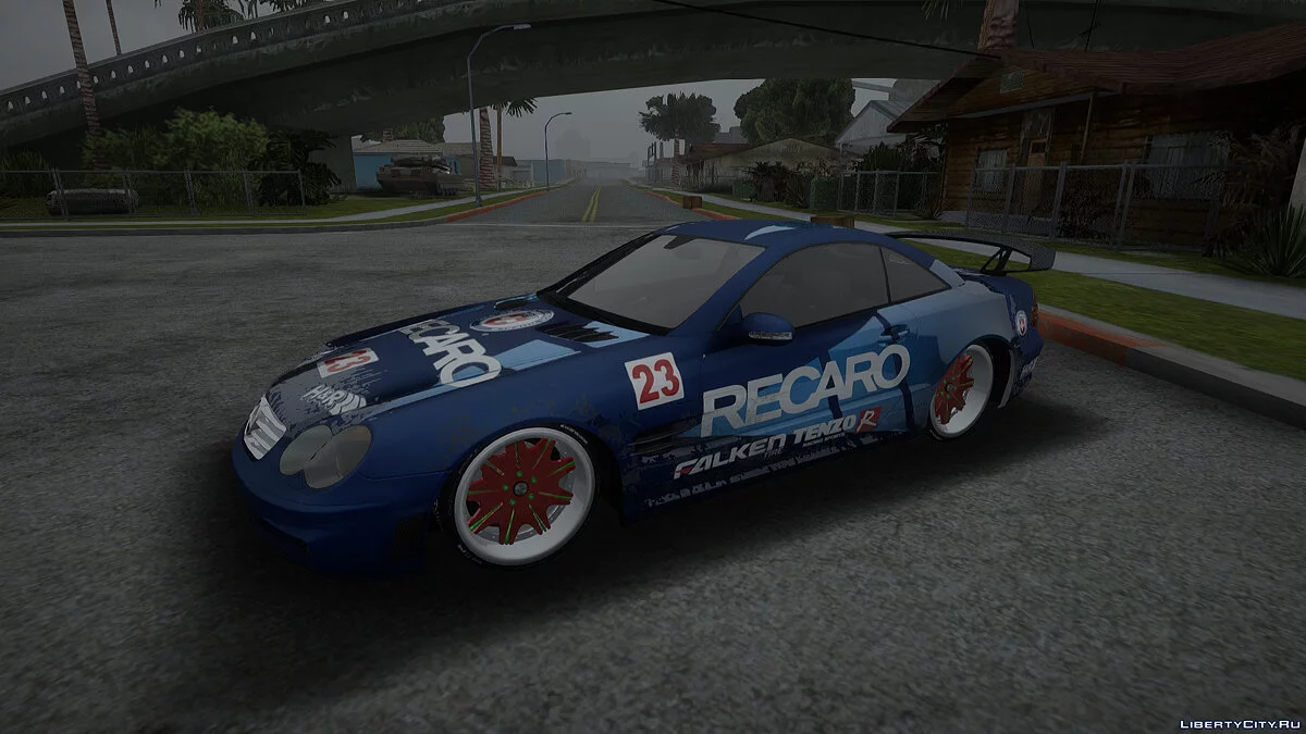 Mercedes-Benz SL65 AMG Racing Edition (4 фарби) / GTA San Andreas