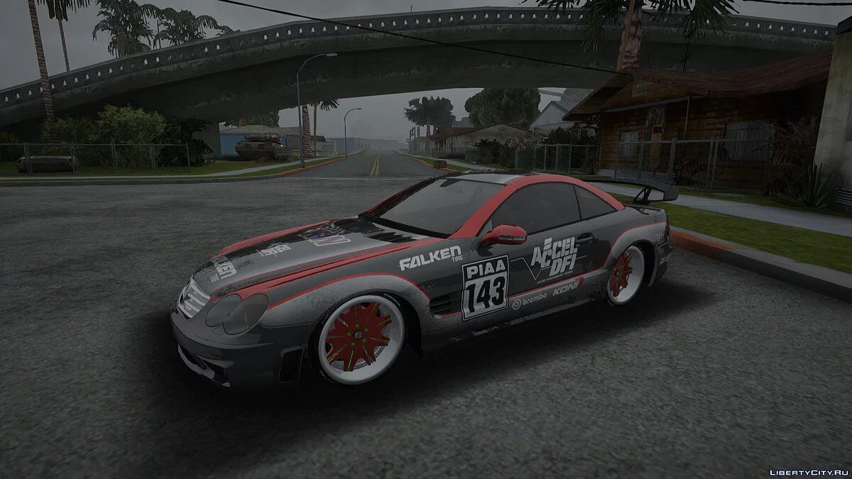 Mercedes-Benz SL65 AMG Racing Edition (4 фарби) / GTA San Andreas