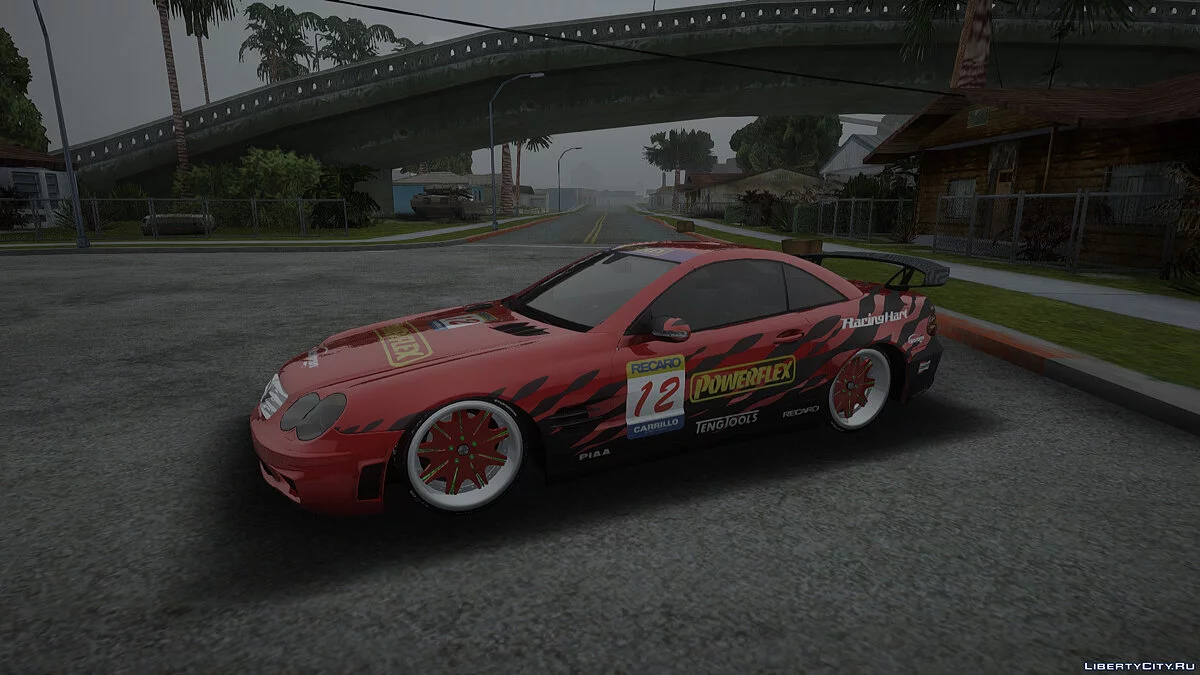 Mercedes-Benz SL65 AMG Racing Edition (4 фарби) / GTA San Andreas