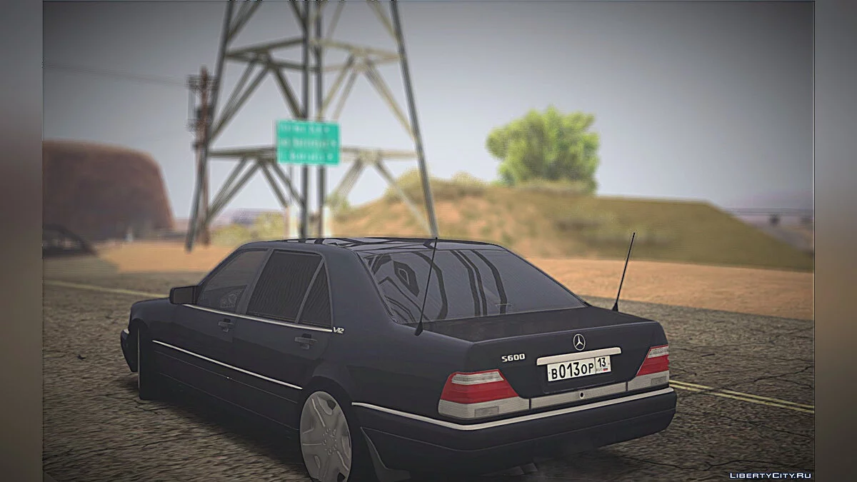梅赛德斯-奔驰 W140 S600 / GTA San Andreas
