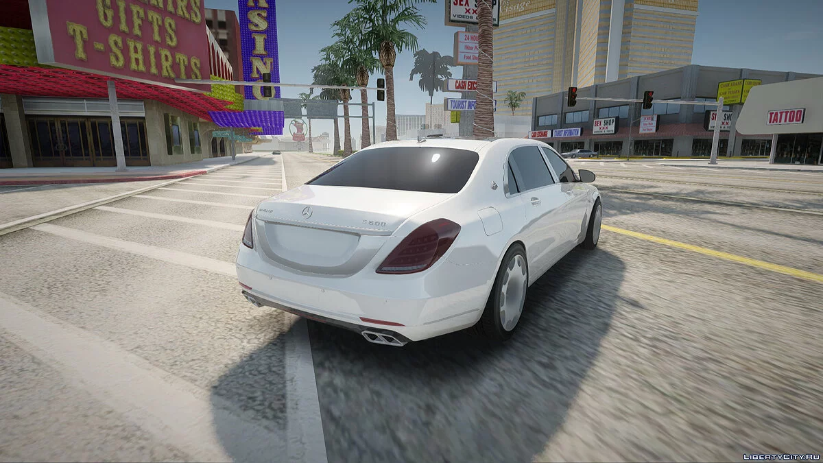 Mercedes-Maybach S600 X222 / GTA San Andreas
