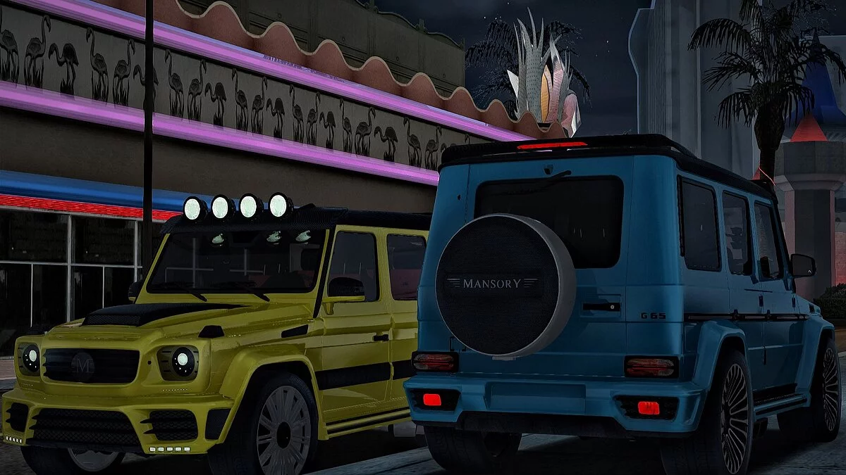 Mercedes-Benz Brabus G63 Gronos Mansory / GTA San Andreas