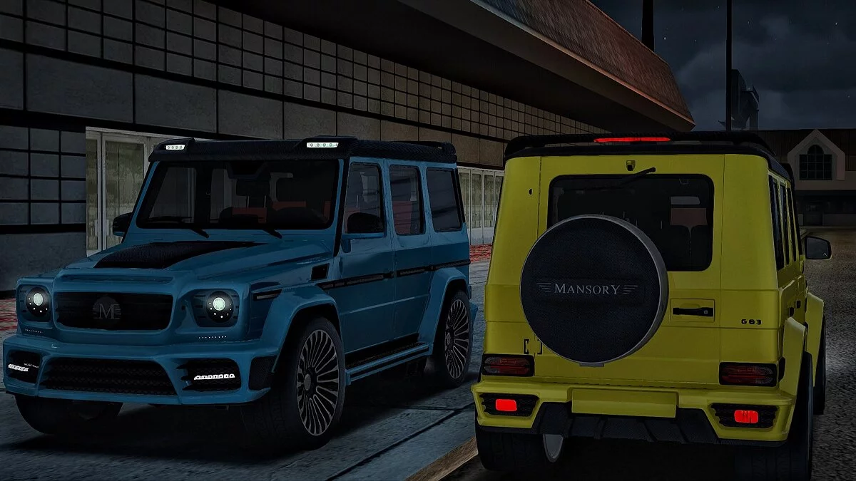 Mercedes-Benz Brabus G63 Gronos Mansory / GTA San Andreas