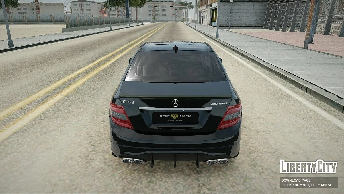 Mercedes-Benz C63 AMG / GTA San Andreas