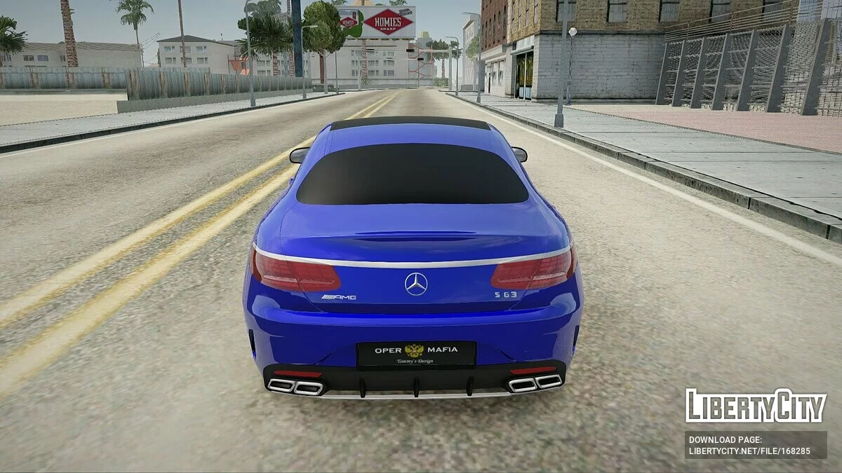 مرسيدس بنز S63 AMG / جي تي إيه سان أندرياس