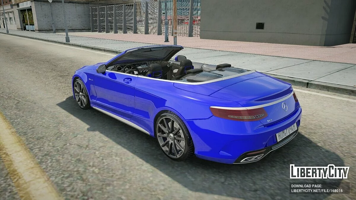 Mercedes-Benz S63 Coupe / GTA San Andreas