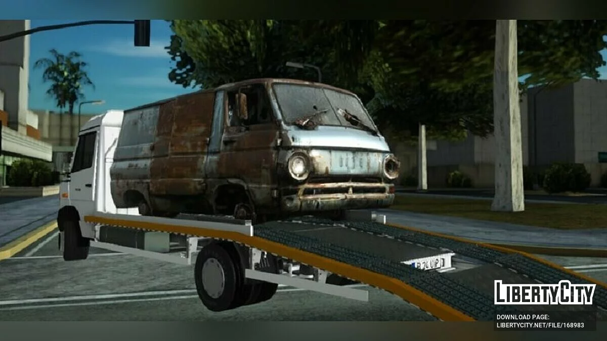 1998 梅赛德斯-奔驰 Vario 815 D Tractari / GTA San Andreas
